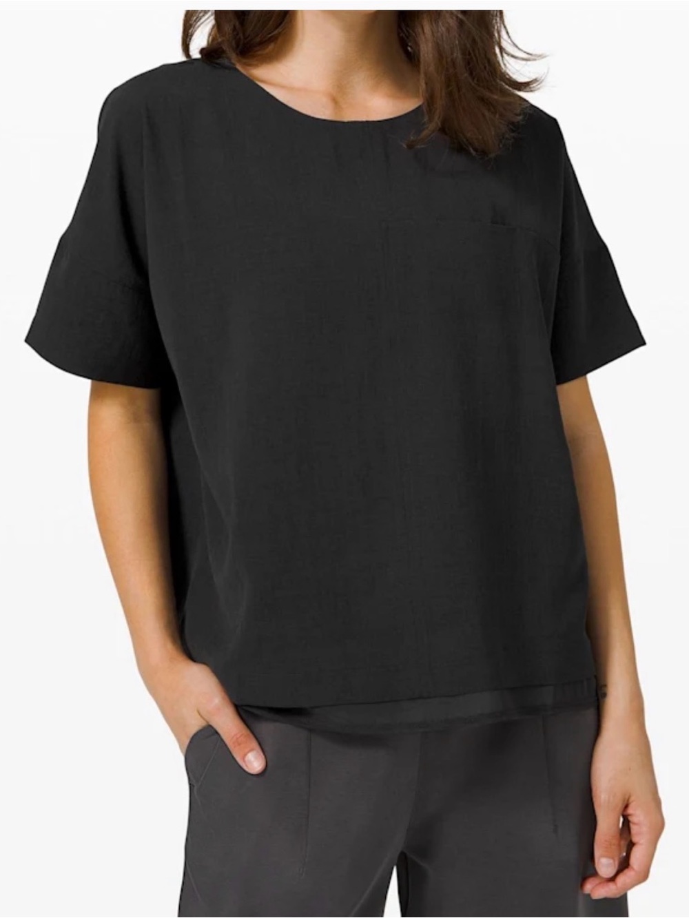 Lululemon Shift in Time Short Sleeve